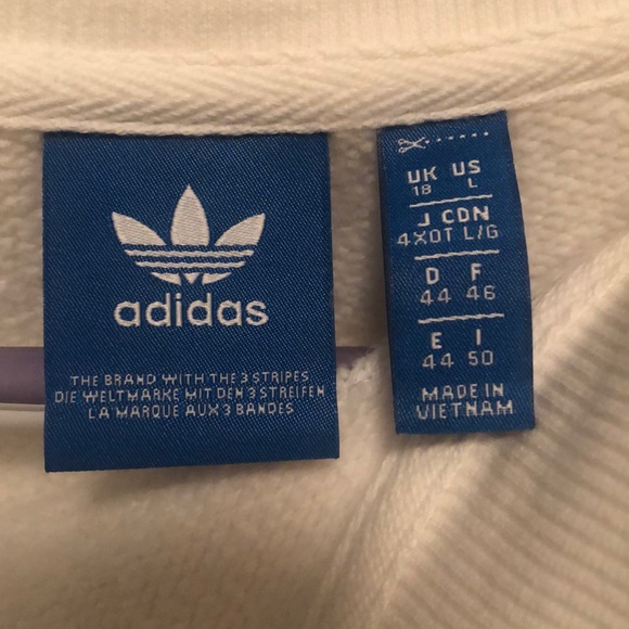 Adidas Cropped Sweater - Picture 3 of 4